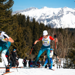 CHAMPIONNATS DE FRANCE DES CLUBS,LES SAISIES, FRANCE - APRIL 5: PRAMPOLINI Simon April 5, 2026 in LES SAISIES, France. (Photo by Rodriguez Alexis / @Aleiks_photo)