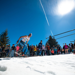 CHAMPIONNATS DE FRANCE DES CLUBS,LES SAISIES, FRANCE - APRIL 5: BOUVIER Jeanne April 5, 2026 in LES SAISIES, France. (Photo by Rodriguez Alexis / @Aleiks_photo)