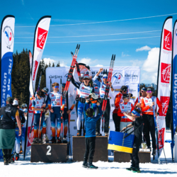 CHAMPIONNATS DE FRANCE DES CLUBS,LES SAISIES, FRANCE - APRIL 5: PODIUM April 5, 2026 in LES SAISIES, France. (Photo by Rodriguez Alexis / @Aleiks_photo)