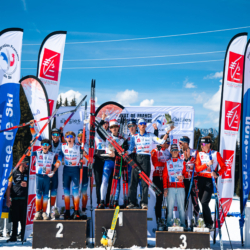 CHAMPIONNATS DE FRANCE DES CLUBS,LES SAISIES, FRANCE - APRIL 5: PODIUM April 5, 2026 in LES SAISIES, France. (Photo by Rodriguez Alexis / @Aleiks_photo)