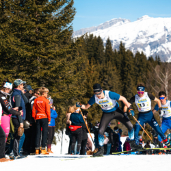 CHAMPIONNATS DE FRANCE DES CLUBS,LES SAISIES, FRANCE - APRIL 5: LEUENBERGER Alexis April 5, 2026 in LES SAISIES, France. (Photo by Rodriguez Alexis / @Aleiks_photo)