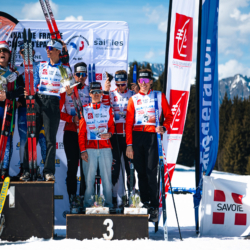 CHAMPIONNATS DE FRANCE DES CLUBS,LES SAISIES, FRANCE - APRIL 5: PODIUM April 5, 2026 in LES SAISIES, France. (Photo by Rodriguez Alexis / @Aleiks_photo)