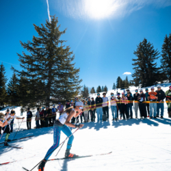 CHAMPIONNATS DE FRANCE DES CLUBS,LES SAISIES, FRANCE - APRIL 5: BOURGEOIS Emmi April 5, 2026 in LES SAISIES, France. (Photo by Rodriguez Alexis / @Aleiks_photo)