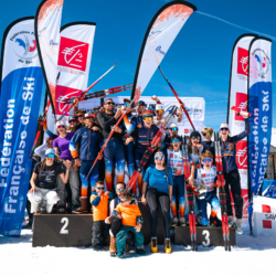 CHAMPIONNATS DE FRANCE DES CLUBS,LES SAISIES, FRANCE - APRIL 5: TEAM April 5, 2026 in LES SAISIES, France. (Photo by Rodriguez Alexis / @Aleiks_photo)