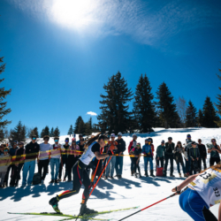 CHAMPIONNATS DE FRANCE DES CLUBS,LES SAISIES, FRANCE - APRIL 5: BRAISAZ-BOUCHET Justine April 5, 2026 in LES SAISIES, France. (Photo by Rodriguez Alexis / @Aleiks_photo)