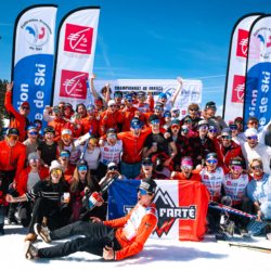 CHAMPIONNATS DE FRANCE DES CLUBS,LES SAISIES, FRANCE - APRIL 5: TEAM April 5, 2026 in LES SAISIES, France. (Photo by Rodriguez Alexis / @Aleiks_photo)