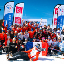 CHAMPIONNATS DE FRANCE DES CLUBS,LES SAISIES, FRANCE - APRIL 5: TEAM April 5, 2026 in LES SAISIES, France. (Photo by Rodriguez Alexis / @Aleiks_photo)