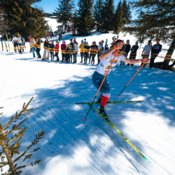 CHAMPIONNATS DE FRANCE DES CLUBS,LES SAISIES, FRANCE - APRIL 5: COUVAL Marguerite April 5, 2026 in LES SAISIES, France. (Photo by Rodriguez Alexis / @Aleiks_photo)