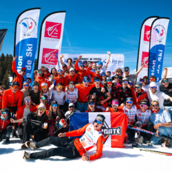 CHAMPIONNATS DE FRANCE DES CLUBS,LES SAISIES, FRANCE - APRIL 5: TEAM April 5, 2026 in LES SAISIES, France. (Photo by Rodriguez Alexis / @Aleiks_photo)