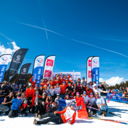 CHAMPIONNATS DE FRANCE DES CLUBS,LES SAISIES, FRANCE - APRIL 5: TEAM April 5, 2026 in LES SAISIES, France. (Photo by Rodriguez Alexis / @Aleiks_photo)