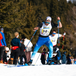 CHAMPIONNATS DE FRANCE DES CLUBS,LES SAISIES, FRANCE - APRIL 5: BOURCIER Mathias April 5, 2026 in LES SAISIES, France. (Photo by Rodriguez Alexis / @Aleiks_photo)