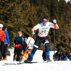 CHAMPIONNATS DE FRANCE DES CLUBS,LES SAISIES, FRANCE - APRIL 5: CLAUDET Charly April 5, 2026 in LES SAISIES, France. (Photo by Rodriguez Alexis / @Aleiks_photo)