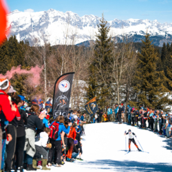 CHAMPIONNATS DE FRANCE DES CLUBS,LES SAISIES, FRANCE - APRIL 5: CHAUVEAU Sophie April 5, 2026 in LES SAISIES, France. (Photo by Rodriguez Alexis / @Aleiks_photo)