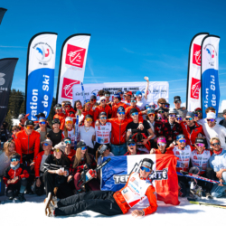 CHAMPIONNATS DE FRANCE DES CLUBS,LES SAISIES, FRANCE - APRIL 5: TEAM April 5, 2026 in LES SAISIES, France. (Photo by Rodriguez Alexis / @Aleiks_photo)