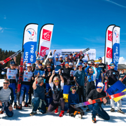 CHAMPIONNATS DE FRANCE DES CLUBS,LES SAISIES, FRANCE - APRIL 5: TEAM April 5, 2026 in LES SAISIES, France. (Photo by Rodriguez Alexis / @Aleiks_photo)