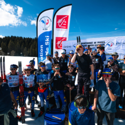 CHAMPIONNATS DE FRANCE DES CLUBS,LES SAISIES, FRANCE - APRIL 5: TEAM April 5, 2026 in LES SAISIES, France. (Photo by Rodriguez Alexis / @Aleiks_photo)