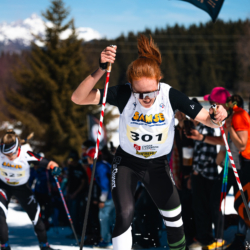 CHAMPIONNATS DE FRANCE DES CLUBS,LES SAISIES, FRANCE - APRIL 5: TIRLOY Margot April 5, 2026 in LES SAISIES, France. (Photo by Rodriguez Alexis / @Aleiks_photo)
