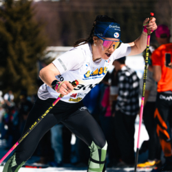 CHAMPIONNATS DE FRANCE DES CLUBS,LES SAISIES, FRANCE - APRIL 5: HENAFF Celia April 5, 2026 in LES SAISIES, France. (Photo by Rodriguez Alexis / @Aleiks_photo)