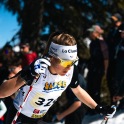 CHAMPIONNATS DE FRANCE DES CLUBS,LES SAISIES, FRANCE - APRIL 5: DUPONT BALLET BAZ Lou anne April 5, 2026 in LES SAISIES, France. (Photo by Rodriguez Alexis / @Aleiks_photo)