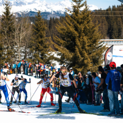 CHAMPIONNATS DE FRANCE DES CLUBS,LES SAISIES, FRANCE - APRIL 5: BRAISAZ-BOUCHET Justine April 5, 2026 in LES SAISIES, France. (Photo by Rodriguez Alexis / @Aleiks_photo)