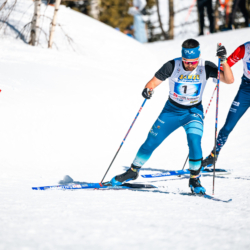 CHAMPIONNATS DE FRANCE DES CLUBS,LES SAISIES, FRANCE - APRIL 5: GUY Corentin April 5, 2026 in LES SAISIES, France. (Photo by Rodriguez Alexis / @Aleiks_photo)