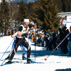 CHAMPIONNATS DE FRANCE DES CLUBS,LES SAISIES, FRANCE - APRIL 5: BLANC Manon April 5, 2026 in LES SAISIES, France. (Photo by Rodriguez Alexis / @Aleiks_photo)