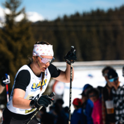 CHAMPIONNATS DE FRANCE DES CLUBS,LES SAISIES, FRANCE - APRIL 5: BLANC Manon April 5, 2026 in LES SAISIES, France. (Photo by Rodriguez Alexis / @Aleiks_photo)