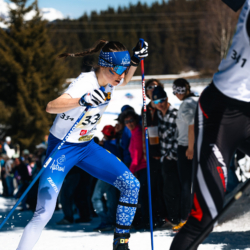 CHAMPIONNATS DE FRANCE DES CLUBS,LES SAISIES, FRANCE - APRIL 5: BROCARD Lena April 5, 2026 in LES SAISIES, France. (Photo by Rodriguez Alexis / @Aleiks_photo)
