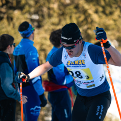 CHAMPIONNATS DE FRANCE DES CLUBS,LES SAISIES, FRANCE - APRIL 5: LEUENBERGER Leo April 5, 2026 in LES SAISIES, France. (Photo by Rodriguez Alexis / @Aleiks_photo)