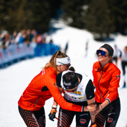 CHAMPIONNATS DE FRANCE DES CLUBS,LES SAISIES, FRANCE - APRIL 5: PIERREL Julie TEAM April 5, 2026 in LES SAISIES, France. (Photo by Rodriguez Alexis / @Aleiks_photo)