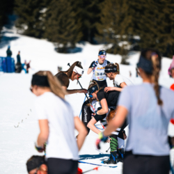 CHAMPIONNATS DE FRANCE DES CLUBS,LES SAISIES, FRANCE - APRIL 5: TIRLOY Margot April 5, 2026 in LES SAISIES, France. (Photo by Rodriguez Alexis / @Aleiks_photo)