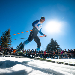 CHAMPIONNATS DE FRANCE DES CLUBS,LES SAISIES, FRANCE - APRIL 5: LEUENBERGER Leo April 5, 2026 in LES SAISIES, France. (Photo by Rodriguez Alexis / @Aleiks_photo)