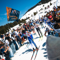 CHAMPIONNATS DE FRANCE DES CLUBS,LES SAISIES, FRANCE - APRIL 5: PERRIER Noa April 5, 2026 in LES SAISIES, France. (Photo by Rodriguez Alexis / @Aleiks_photo)