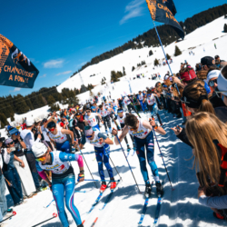 CHAMPIONNATS DE FRANCE DES CLUBS,LES SAISIES, FRANCE - APRIL 5: GREGOIRE Ethan April 5, 2026 in LES SAISIES, France. (Photo by Rodriguez Alexis / @Aleiks_photo)