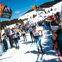 CHAMPIONNATS DE FRANCE DES CLUBS,LES SAISIES, FRANCE - APRIL 5: GREGOIRE Ethan April 5, 2026 in LES SAISIES, France. (Photo by Rodriguez Alexis / @Aleiks_photo)