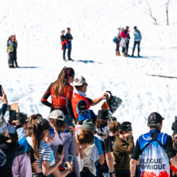CHAMPIONNATS DE FRANCE DES CLUBS,LES SAISIES, FRANCE - APRIL 5: ALEXIS FINE April 5, 2026 in LES SAISIES, France. (Photo by Rodriguez Alexis / @Aleiks_photo)