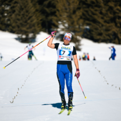 CHAMPIONNATS DE FRANCE DES CLUBS,LES SAISIES, FRANCE - APRIL 5: LOMBARDOT Oscar April 5, 2026 in LES SAISIES, France. (Photo by Rodriguez Alexis / @Aleiks_photo)
