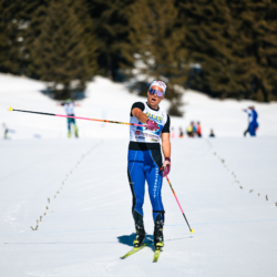 CHAMPIONNATS DE FRANCE DES CLUBS,LES SAISIES, FRANCE - APRIL 5: LOMBARDOT Oscar April 5, 2026 in LES SAISIES, France. (Photo by Rodriguez Alexis / @Aleiks_photo)