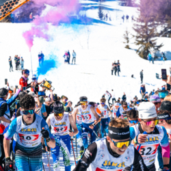 CHAMPIONNATS DE FRANCE DES CLUBS,LES SAISIES, FRANCE - APRIL 5: MESNIER Raphael April 5, 2026 in LES SAISIES, France. (Photo by Rodriguez Alexis / @Aleiks_photo)