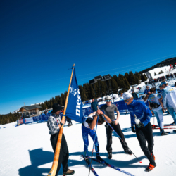 CHAMPIONNATS DE FRANCE DES CLUBS,LES SAISIES, FRANCE - APRIL 5: PARISSE Clement April 5, 2026 in LES SAISIES, France. (Photo by Rodriguez Alexis / @Aleiks_photo)