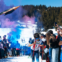 CHAMPIONNATS DE FRANCE DES CLUBS,LES SAISIES, FRANCE - APRIL 5: LIAUD Aaron April 5, 2026 in LES SAISIES, France. (Photo by Rodriguez Alexis / @Aleiks_photo)
