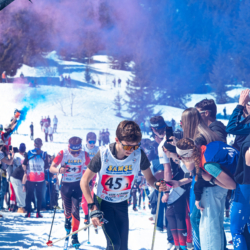CHAMPIONNATS DE FRANCE DES CLUBS,LES SAISIES, FRANCE - APRIL 5: CLEMANCEY Jules April 5, 2026 in LES SAISIES, France. (Photo by Rodriguez Alexis / @Aleiks_photo)