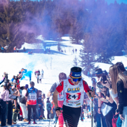 CHAMPIONNATS DE FRANCE DES CLUBS,LES SAISIES, FRANCE - APRIL 5: VEYRAT DE LACHENAL Anthony April 5, 2026 in LES SAISIES, France. (Photo by Rodriguez Alexis / @Aleiks_photo)