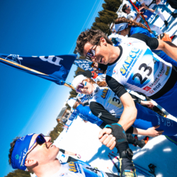 CHAMPIONNATS DE FRANCE DES CLUBS,LES SAISIES, FRANCE - APRIL 5: BOURDIN Remi, PARISSE Clement April 5, 2026 in LES SAISIES, France. (Photo by Rodriguez Alexis / @Aleiks_photo)