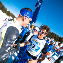 CHAMPIONNATS DE FRANCE DES CLUBS,LES SAISIES, FRANCE - APRIL 5: BOURDIN Remi, PARISSE Clement April 5, 2026 in LES SAISIES, France. (Photo by Rodriguez Alexis / @Aleiks_photo)