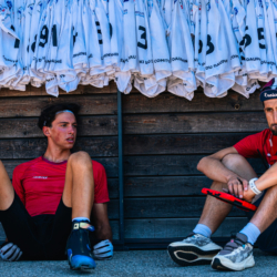Mass Start DNF/Chrono,CORRENCON, FRANCE - JULY 12: GUY Antonin, COACH July 12, 2026 in Correncon, France. (Photo by Rodriguez Alexis / @Aleiks_photo) Mass Start DNF/Chrono , 1026