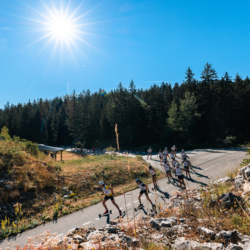 Mass Start DNF/Chrono,CORRENCON, FRANCE - JULY 10: LIE Lotte, BOUVARD Eve, EMONTS Marisa, PIC Caline July 10, 2026 in Correncon, France. (Photo by Rodriguez Alexis / @Aleiks_photo) Mass Start DNF/Chrono , 844