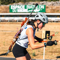 Mass Start DNF/Chrono,CORRENCON, FRANCE - JULY 12: TEYSSANDIER Jeanne July 12, 2026 in Correncon, France. (Photo by Rodriguez Alexis / @Aleiks_photo) Mass Start DNF/Chrono , 896